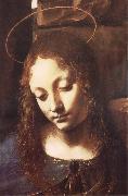 Leonardo Da Vinci Madonna in the rock grottos oil painting